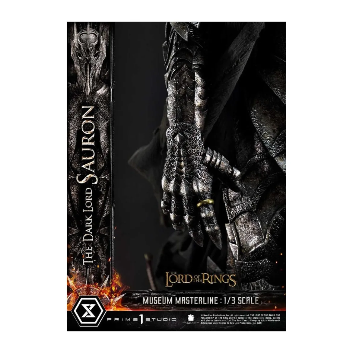 Prime 1 Studio - Museum Masterline Series 1/3 The Dark Lord Sauron Bonus Version - Le Seigneur des Anneaux