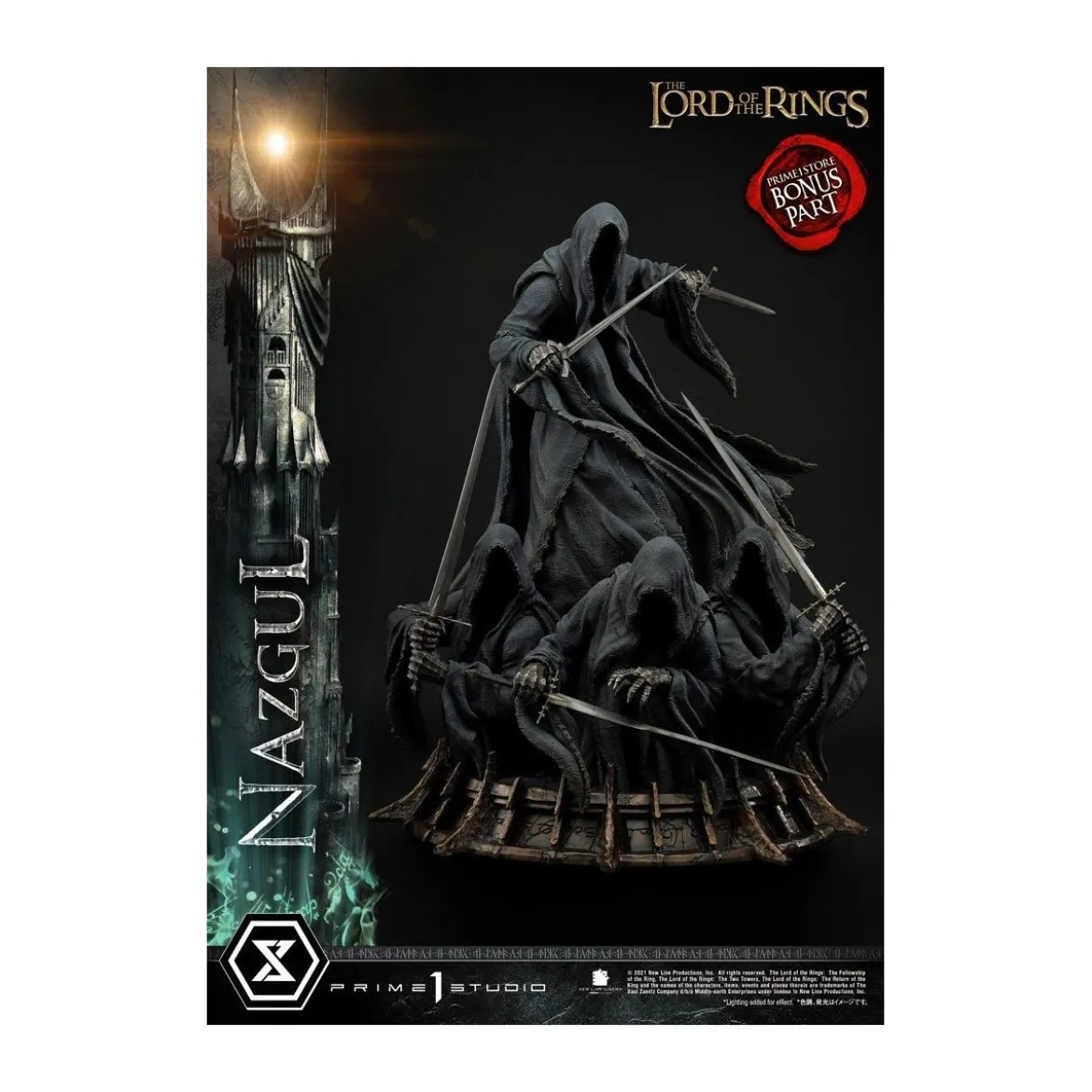 Prime 1 Studio - Nazgul Bonus Version 1/4 - LOTR - Le Seigneur des Anneaux
