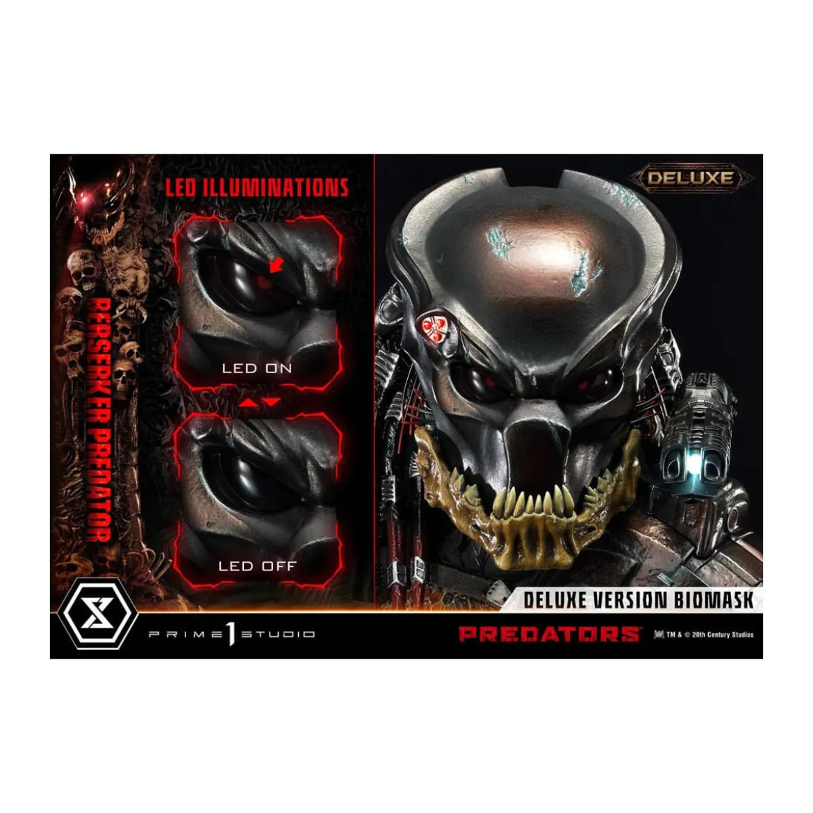 Prime 1 Studio - Predators - Berserker Predator Deluxe Bonus Version Premium Masterline Series 1/3