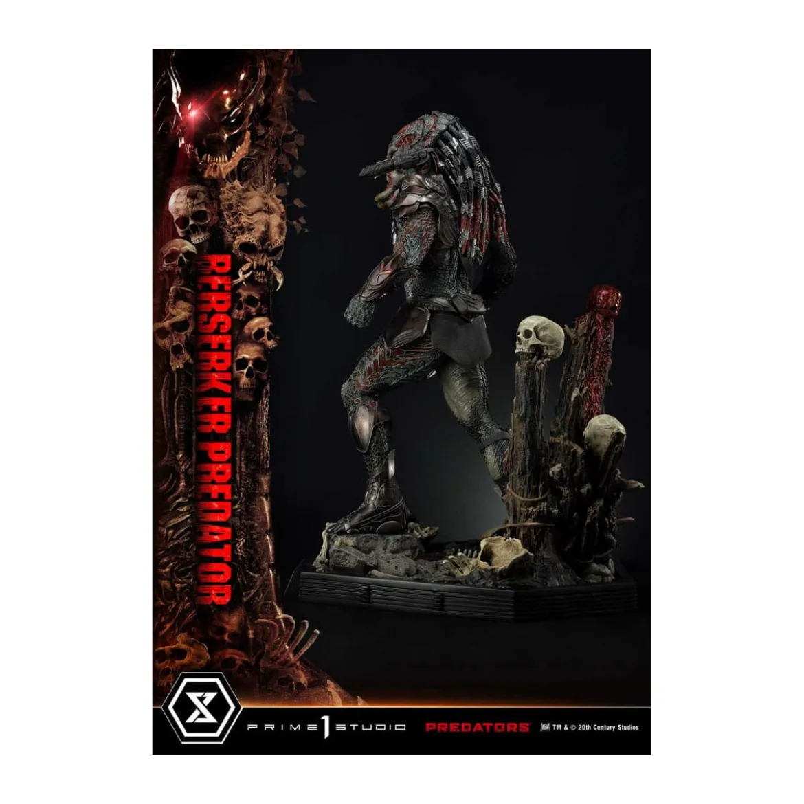 Prime 1 Studio - Predators - Berserker Predator Deluxe Bonus Version Premium Masterline Series 1/3