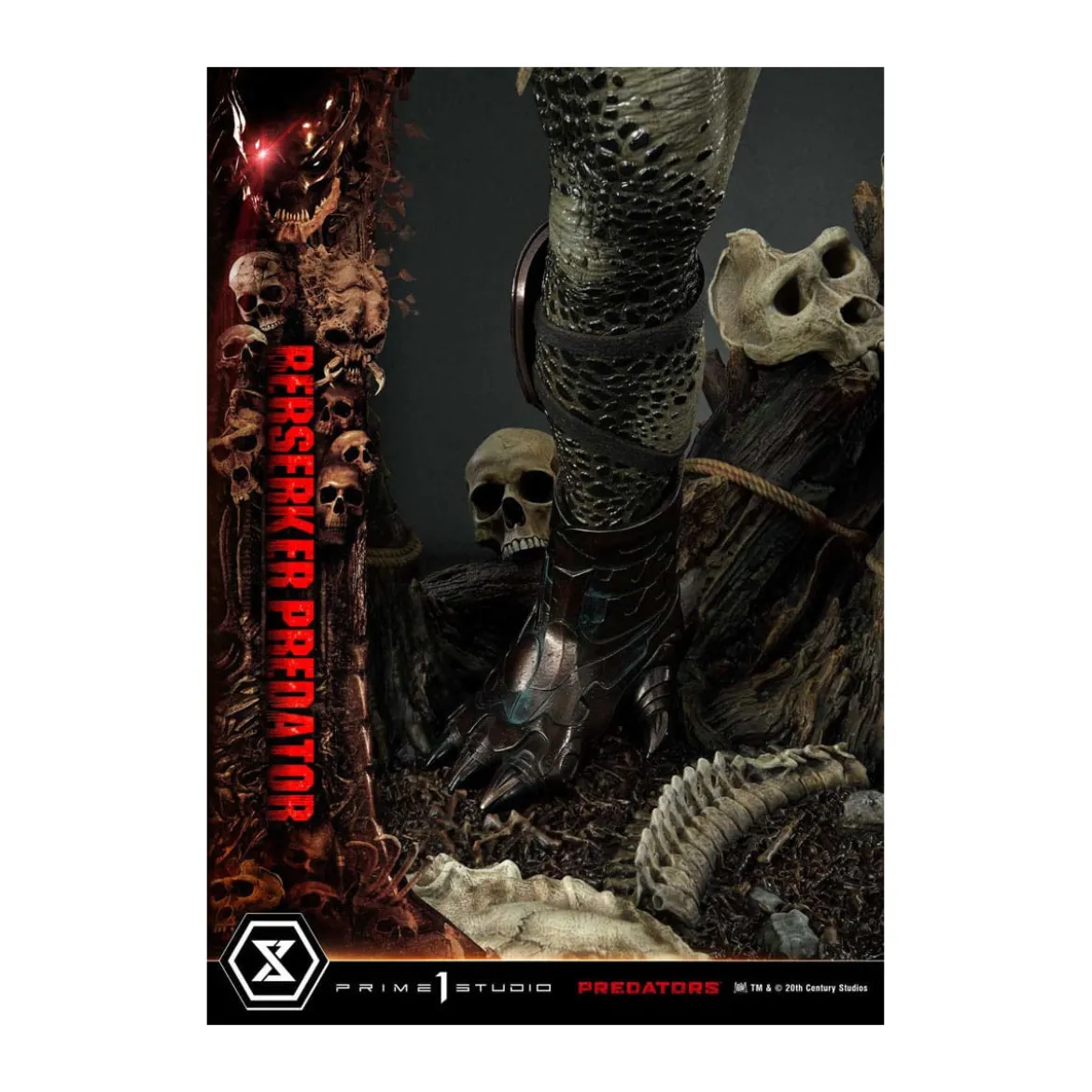 Prime 1 Studio - Predators - Berserker Predator Deluxe Bonus Version Premium Masterline Series 1/3