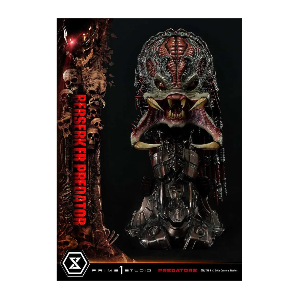 Prime 1 Studio - Predators - Berserker Predator Deluxe Bonus Version Premium Masterline Series 1/3