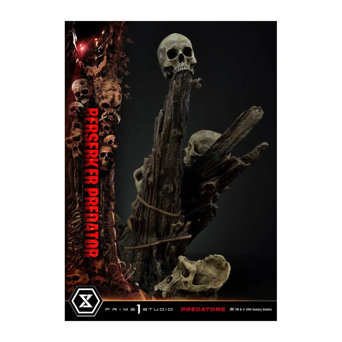 Prime 1 Studio - Predators - Berserker Predator Deluxe Bonus Version Premium Masterline Series 1/3