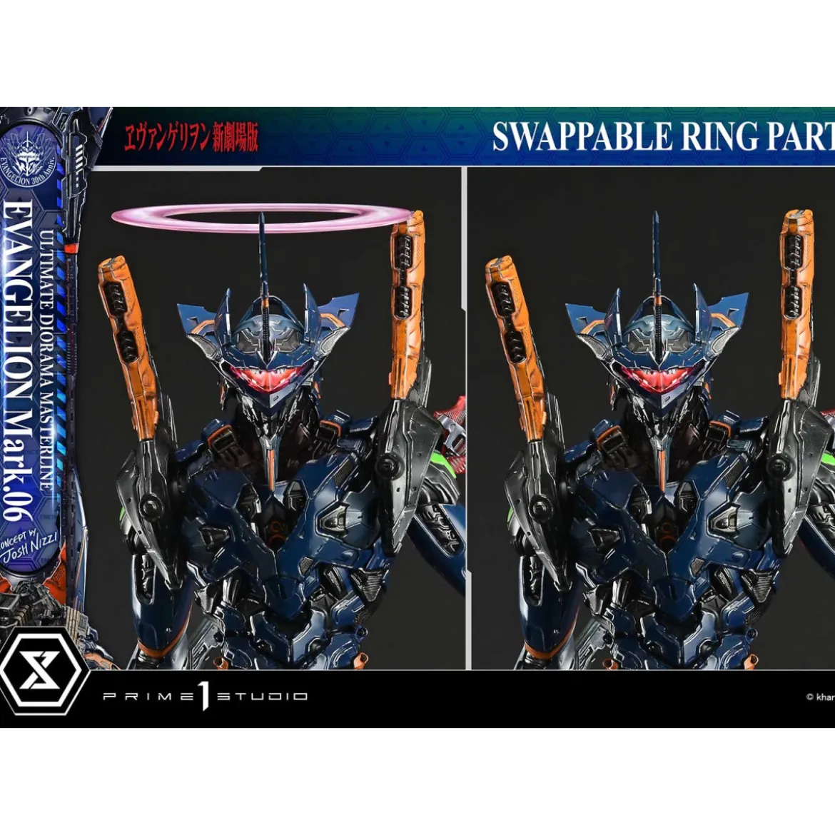 Prime 1 Studio Rebuild of Evangelion - Mark.06 Bonus Version (Concept By Josh Nizzi) Ultimate Diorama Masterline