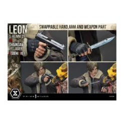 Prime 1 Studio - Resident Evil 4 Leon S. Kennedy vs. Chainsaw Villager Bonus Ver. - Ultimate Premium Masterline Series 1/4