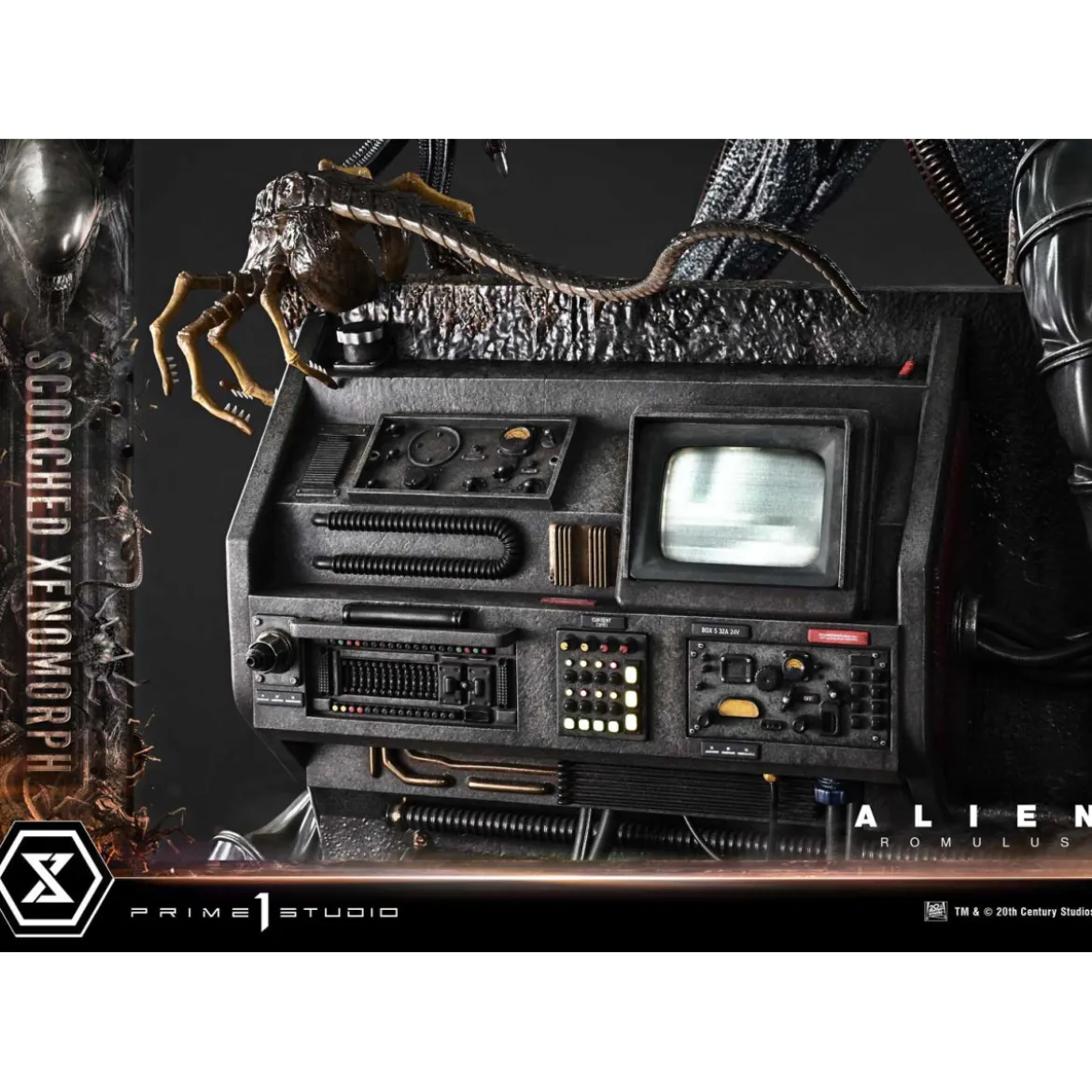 Prime 1 Studio - Scorched Xenomorph DX Bonus Version 1/3 - Alien: Romulus Museum Masterline XL