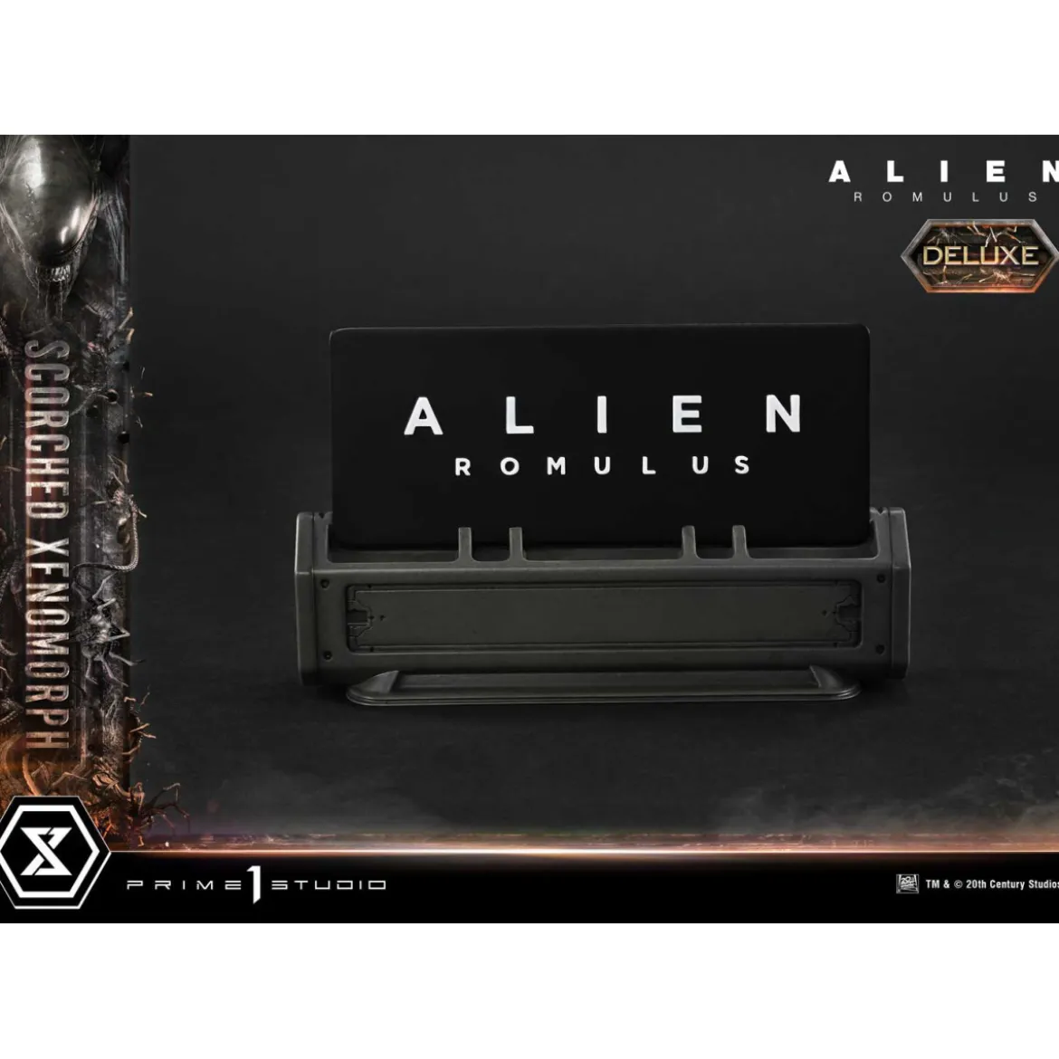 Prime 1 Studio - Scorched Xenomorph DX Bonus Version 1/3 - Alien: Romulus Museum Masterline XL