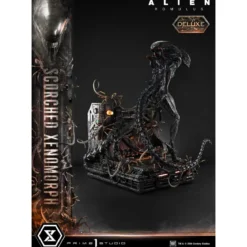 Prime 1 Studio - Scorched Xenomorph DX Bonus Version 1/3 - Alien: Romulus Museum Masterline XL