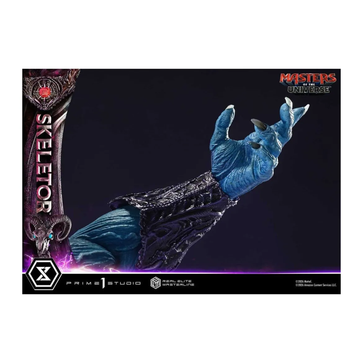 Prime 1 Studio - Skeletor Bonus Version - Masters of the Universe (2026) Real Elite Masterline 1/3
