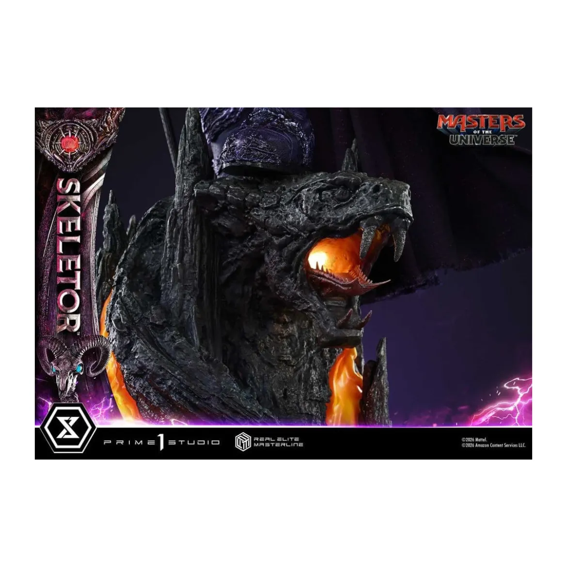 Prime 1 Studio - Skeletor Bonus Version - Masters of the Universe (2026) Real Elite Masterline 1/3