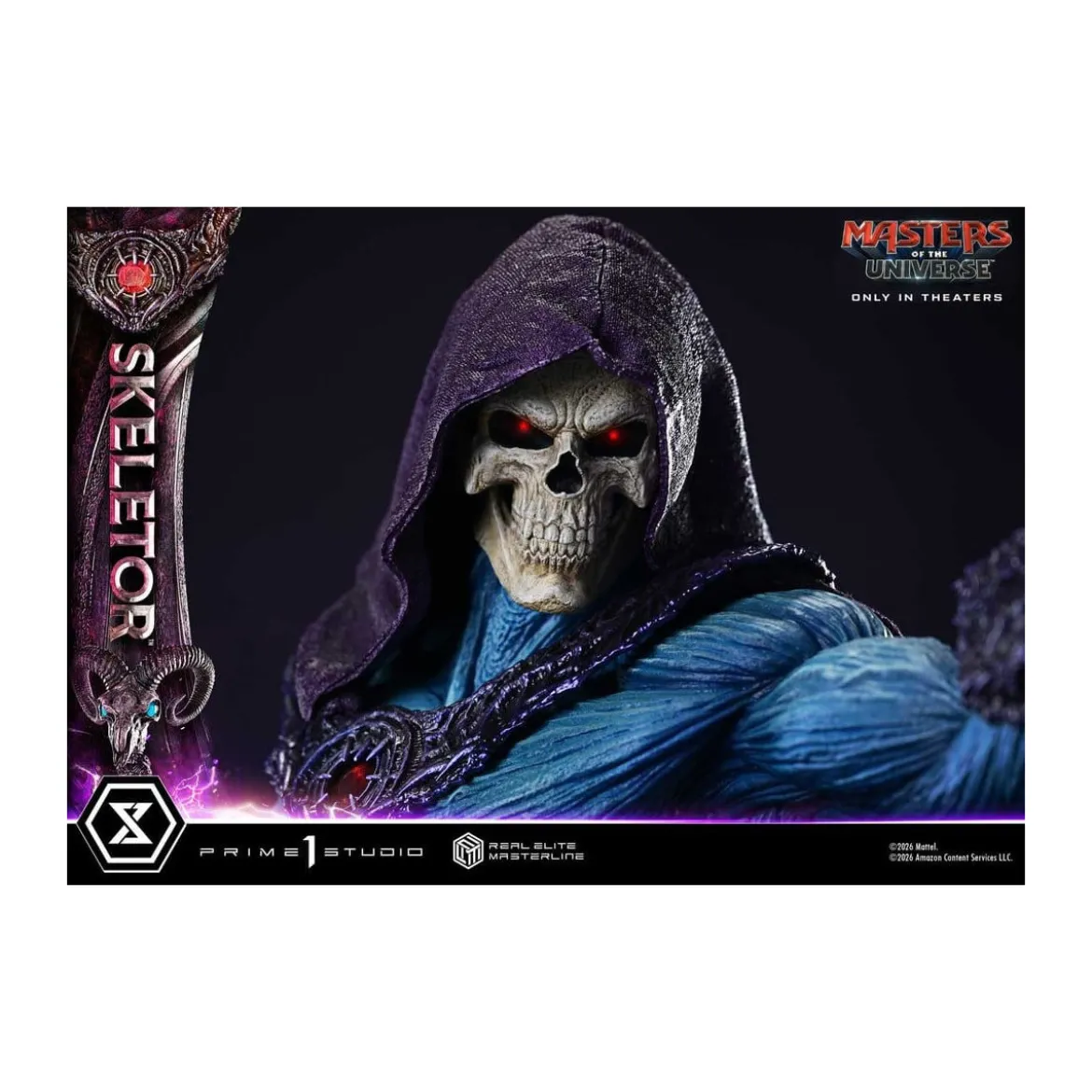 Prime 1 Studio - Skeletor Bonus Version - Masters of the Universe (2026) Real Elite Masterline 1/3