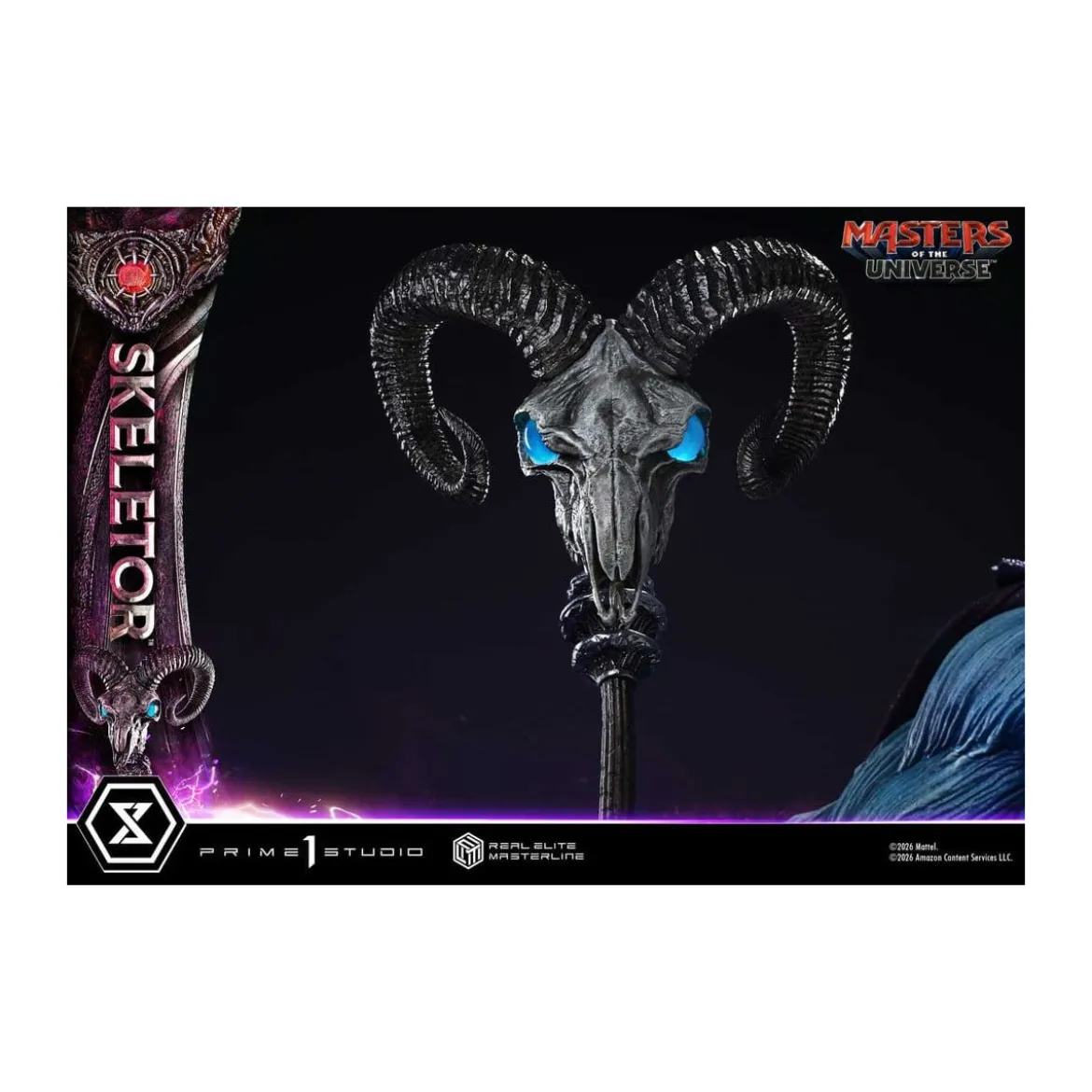 Prime 1 Studio - Skeletor Bonus Version - Masters of the Universe (2026) Real Elite Masterline 1/3