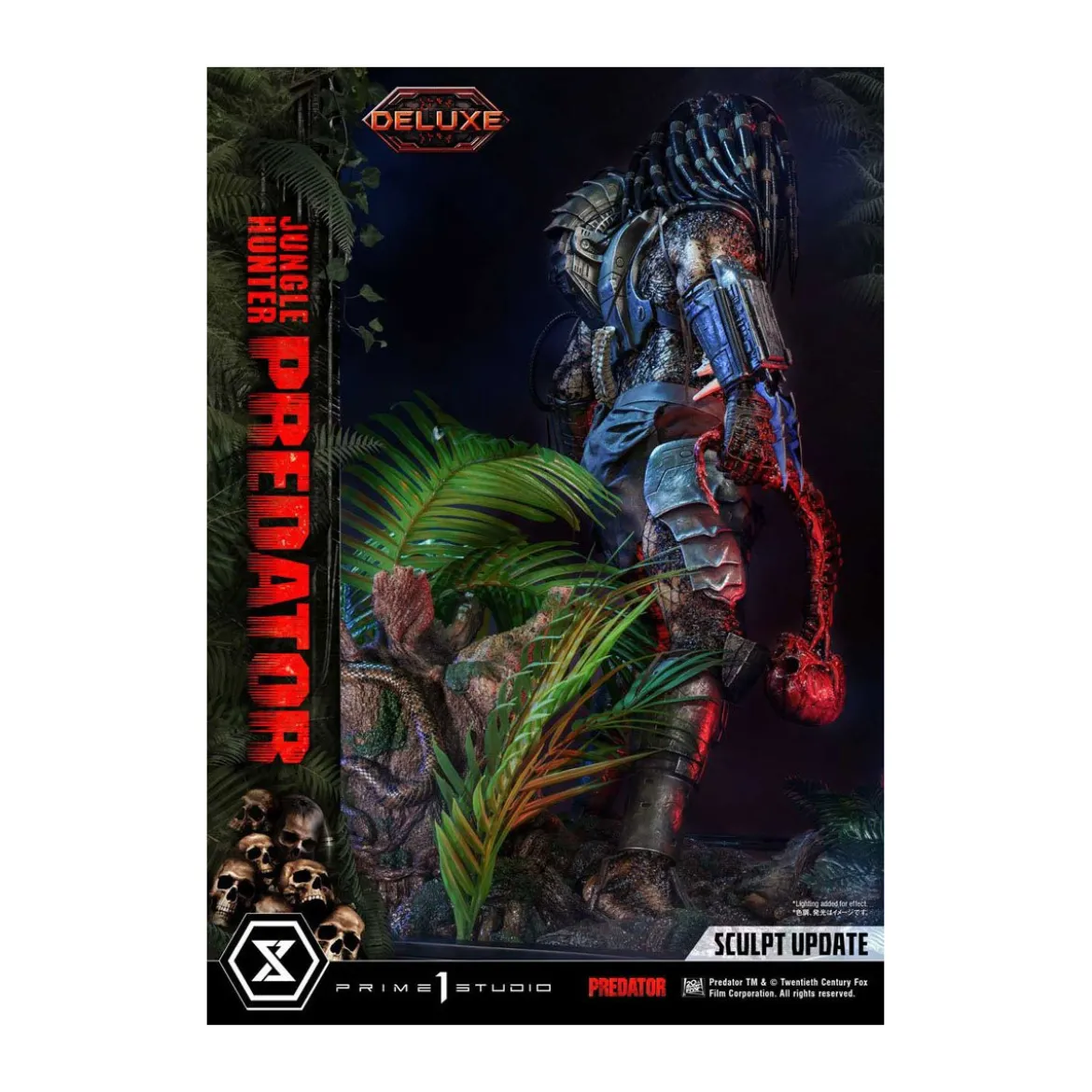 Prime 1 Studios - Museum Masterline 1/3 Jungle Hunter Predator Deluxe Bonus Version