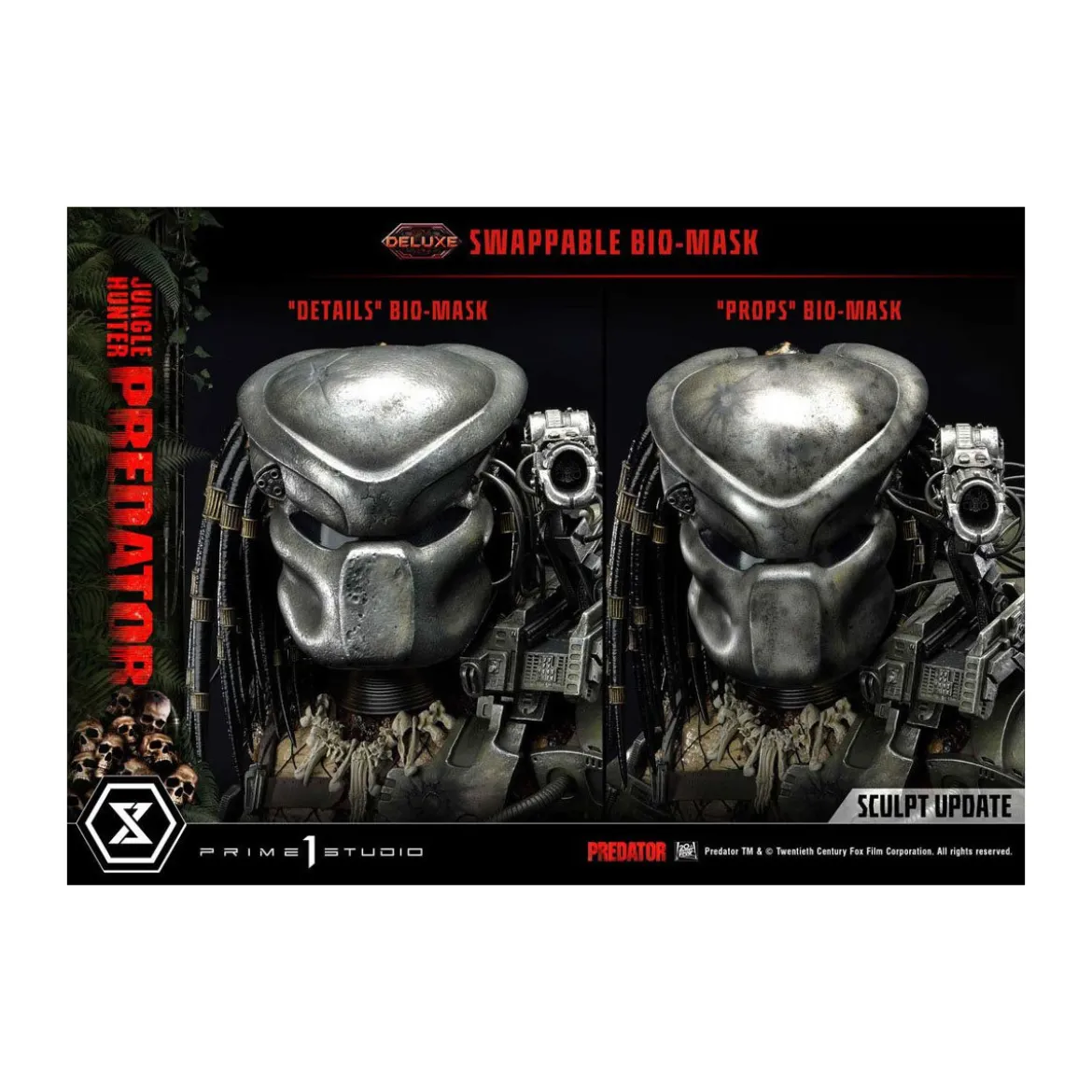 Prime 1 Studios - Museum Masterline 1/3 Jungle Hunter Predator Deluxe Bonus Version