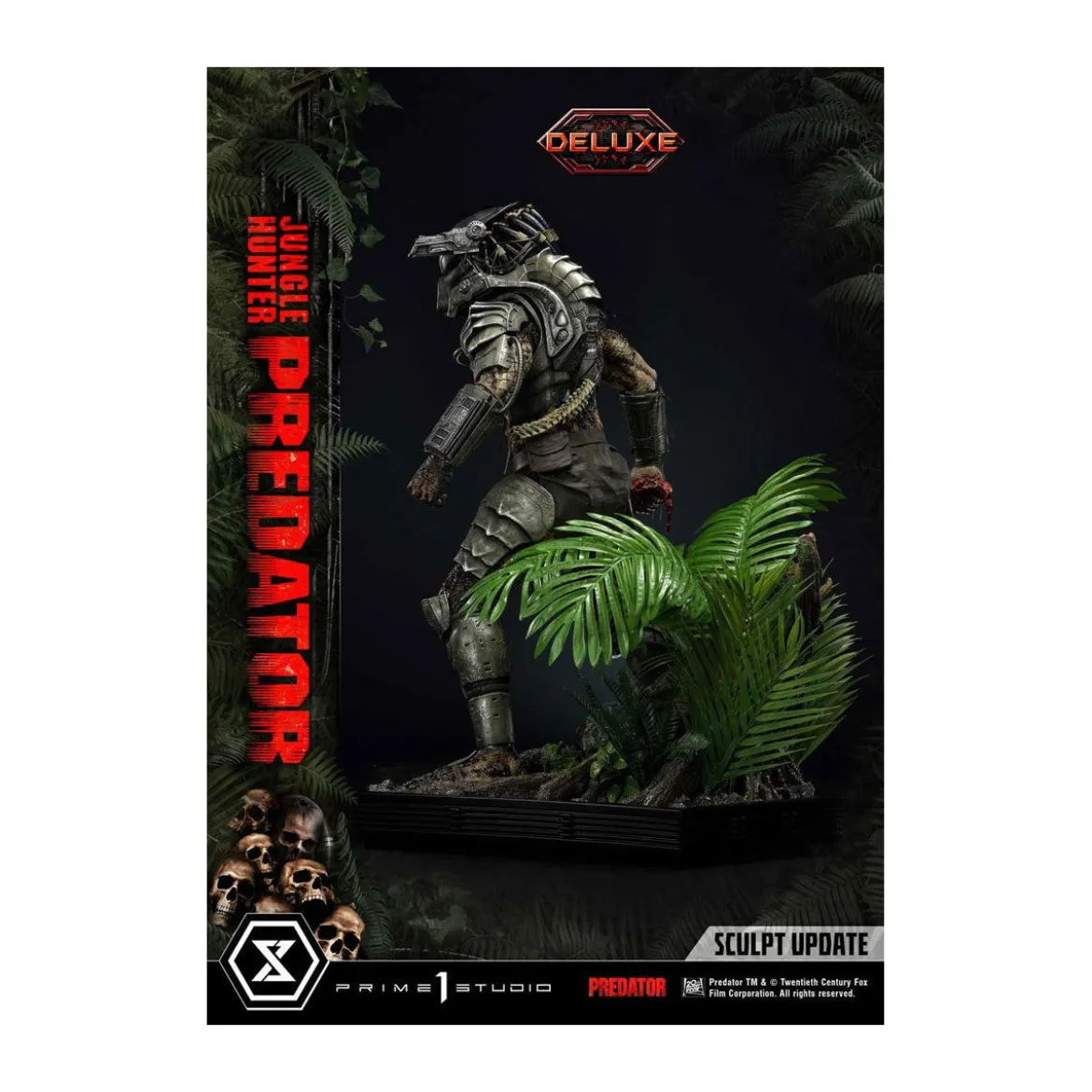 Prime 1 Studios - Museum Masterline 1/3 Jungle Hunter Predator Deluxe Bonus Version