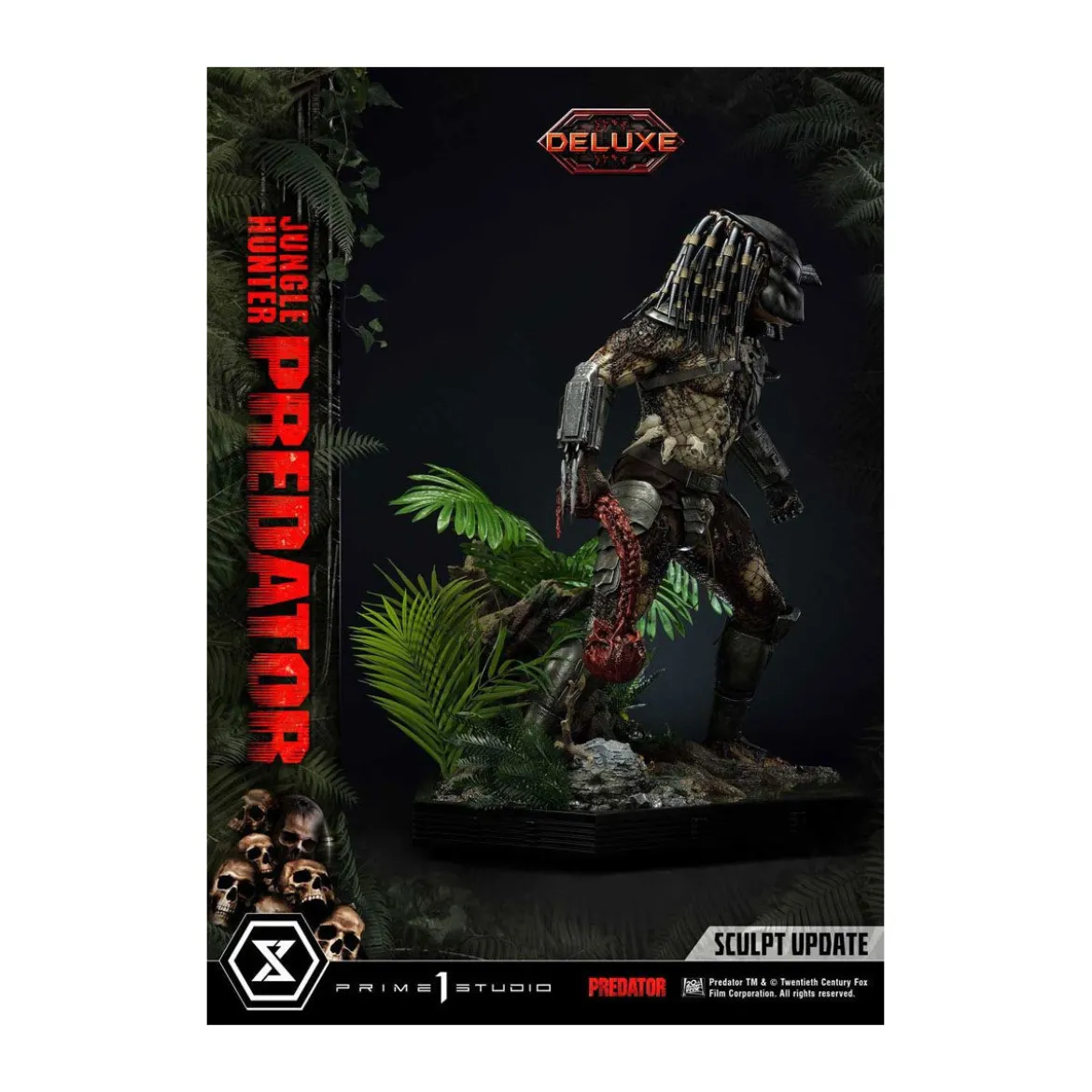 Prime 1 Studios - Museum Masterline 1/3 Jungle Hunter Predator Deluxe Bonus Version