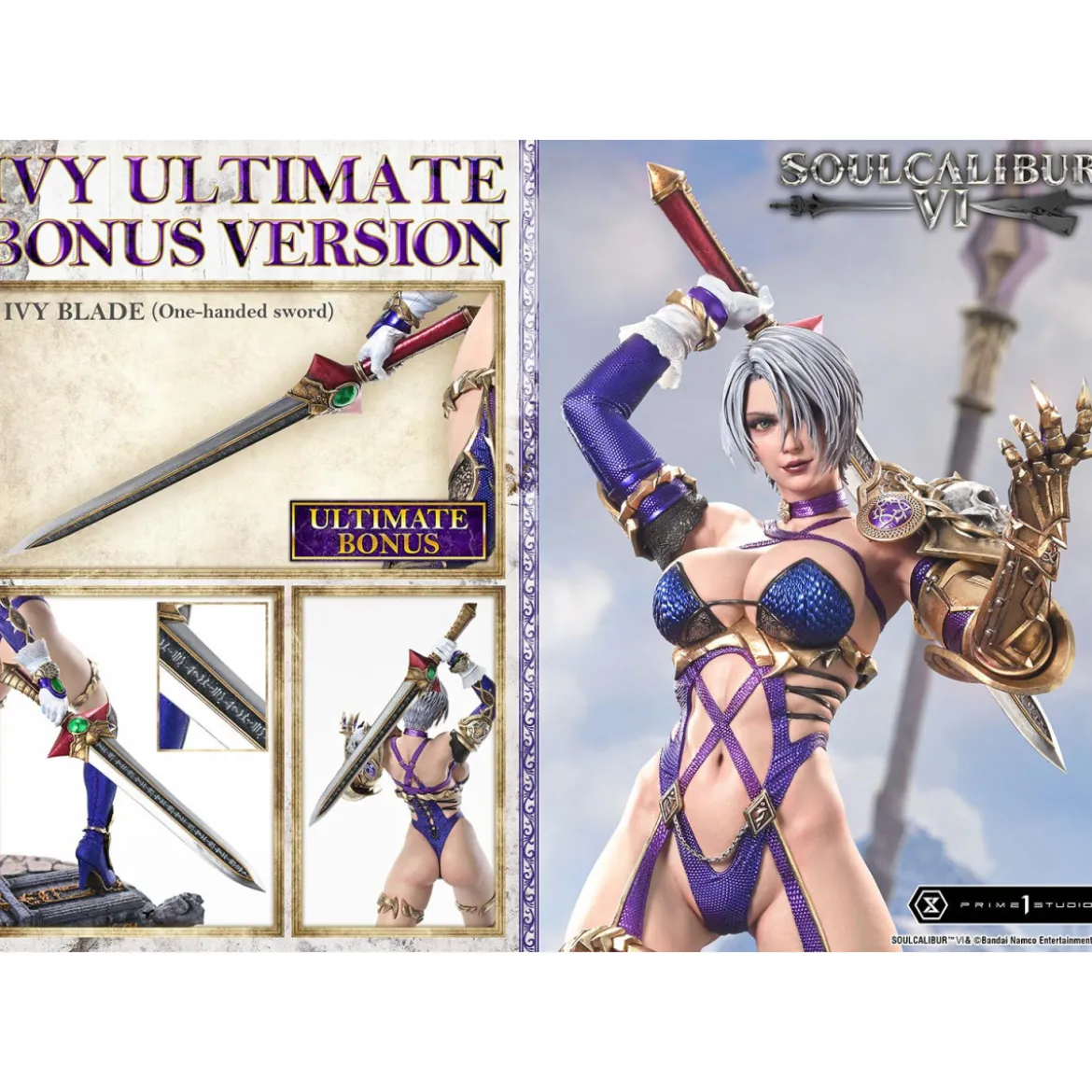 Prime 1 Studio - Soulcalibur VI - IVY Ultimate Bonus Version - Real Elite Masterline Series 1/4