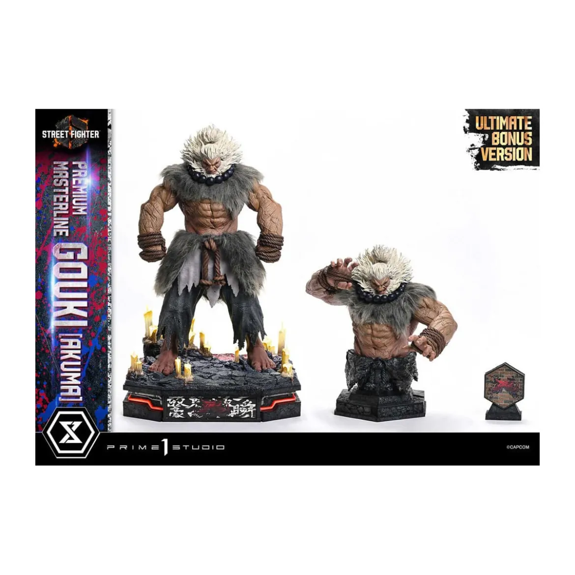 Prime 1 Studio - Street Fighter 6 - Akuma Ultimate Bonus Version Premium Masterline Series 1/4
