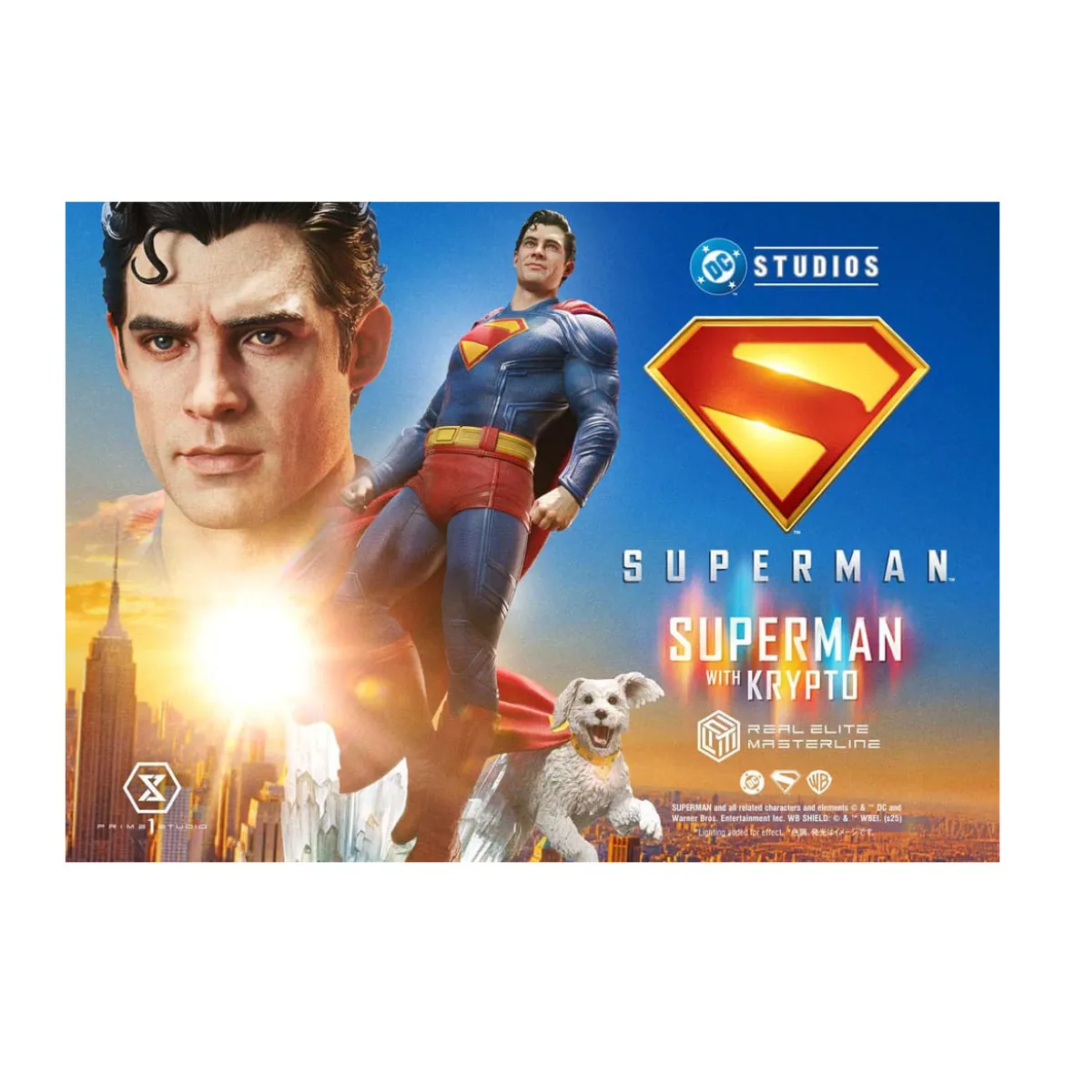 Prime 1 Studio - Superman with Krypto - Real Elite Masterline Series 1/3