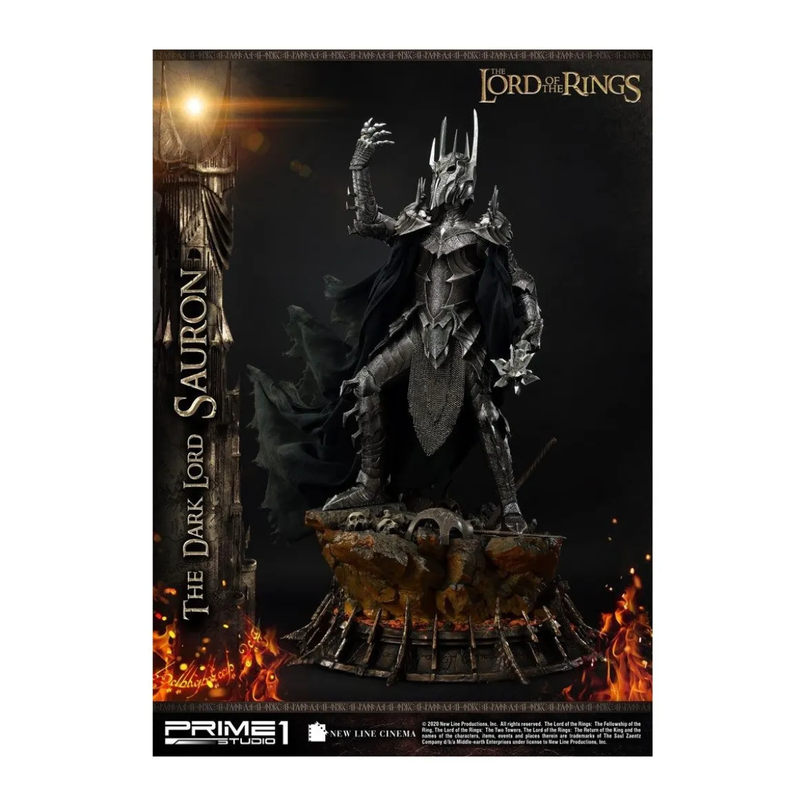 Prime 1 Studio - The Dark Lord Sauron Exclusive Version - LOTR - Depot vente