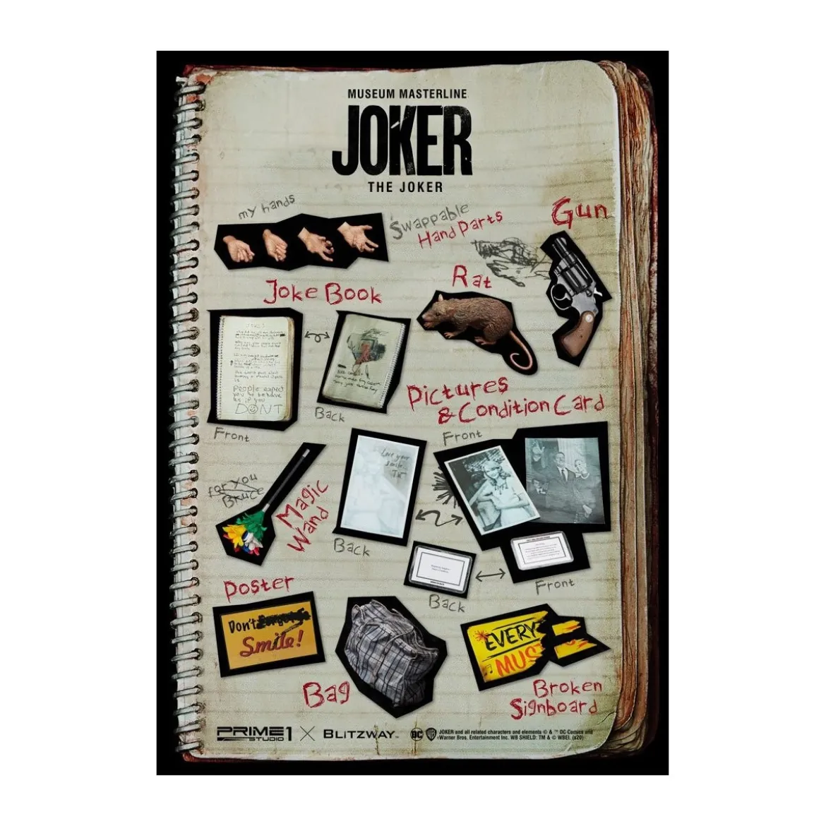 Prime 1 Studio - The Joker Museum Masterline 1/3 - Joker Bonus Version
