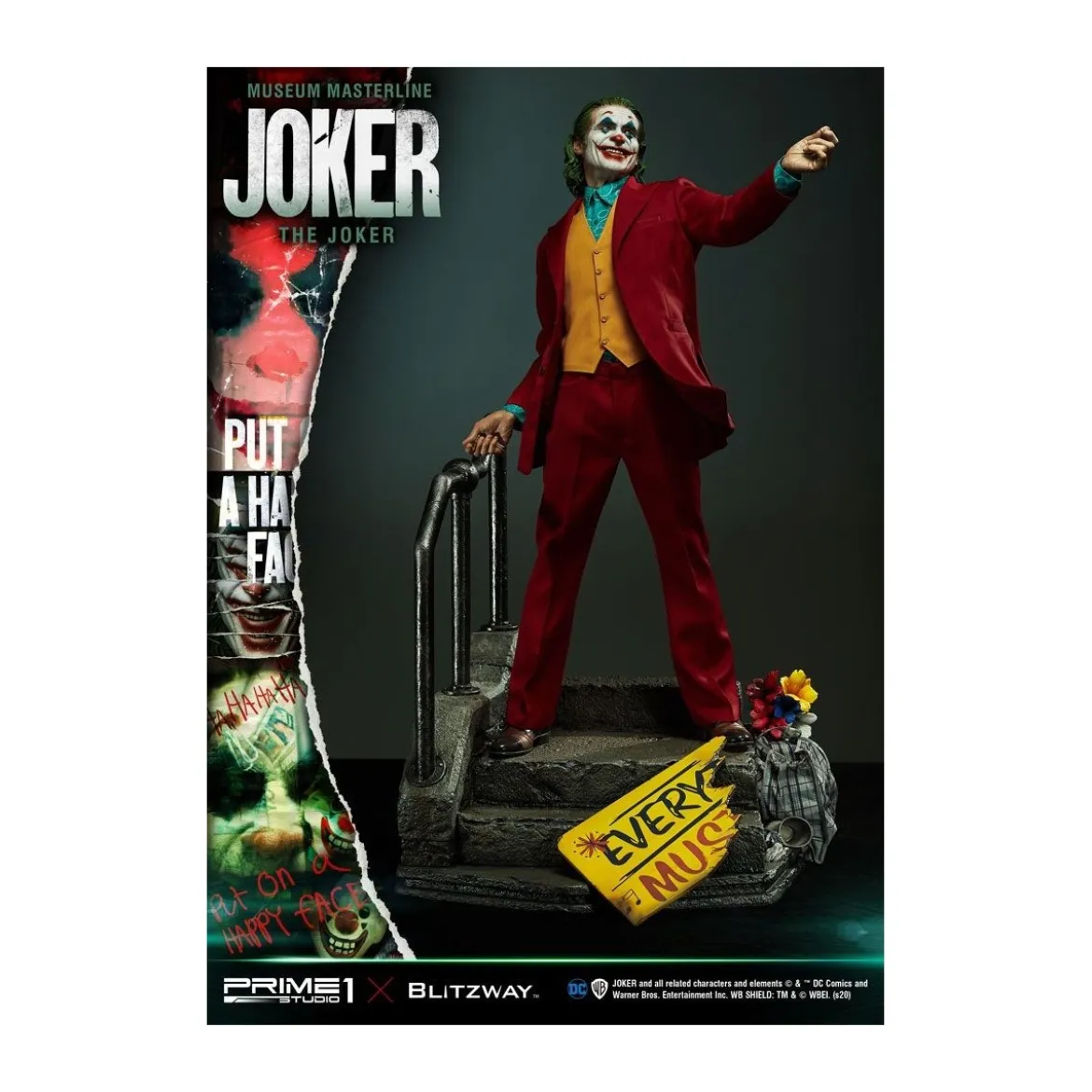 Prime 1 Studio - The Joker Museum Masterline 1/3 - Joker Bonus Version