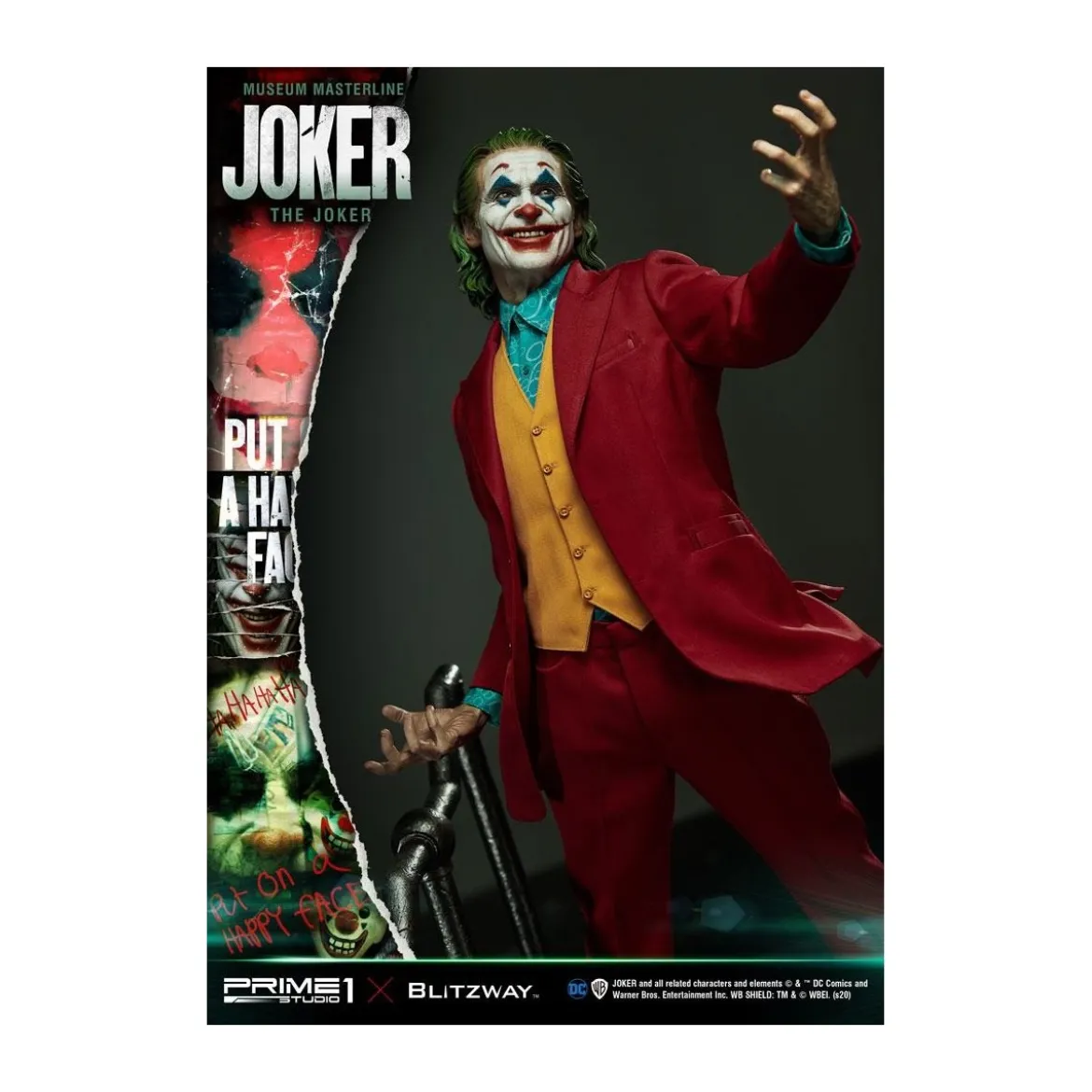 Prime 1 Studio - The Joker Museum Masterline 1/3 - Joker Bonus Version
