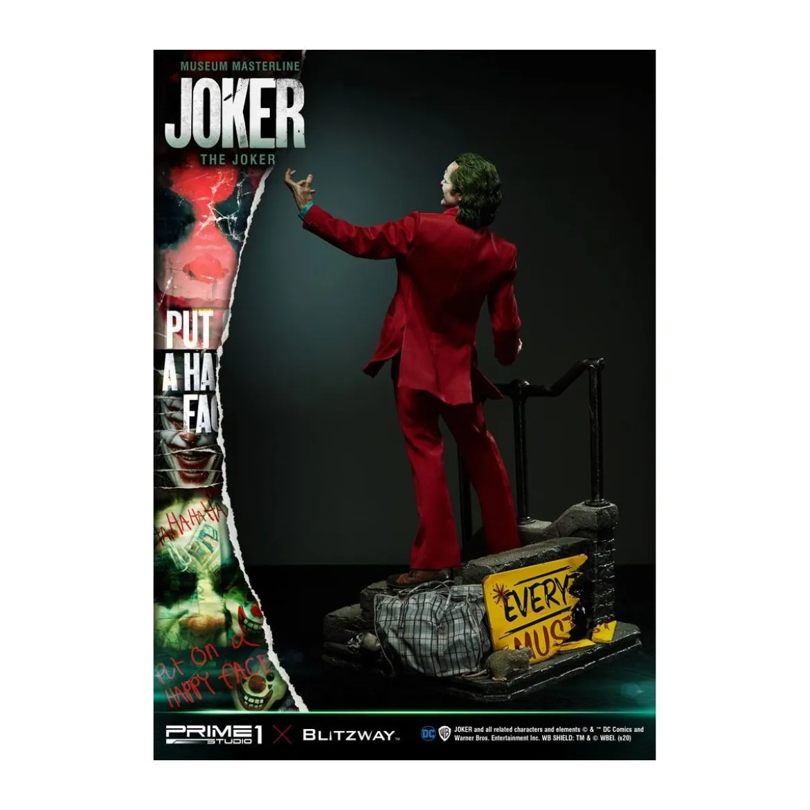 Prime 1 Studio - The Joker Museum Masterline 1/3 - Joker Bonus Version