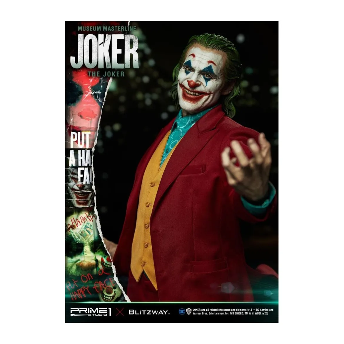 Prime 1 Studio - The Joker Museum Masterline 1/3 - Joker Bonus Version