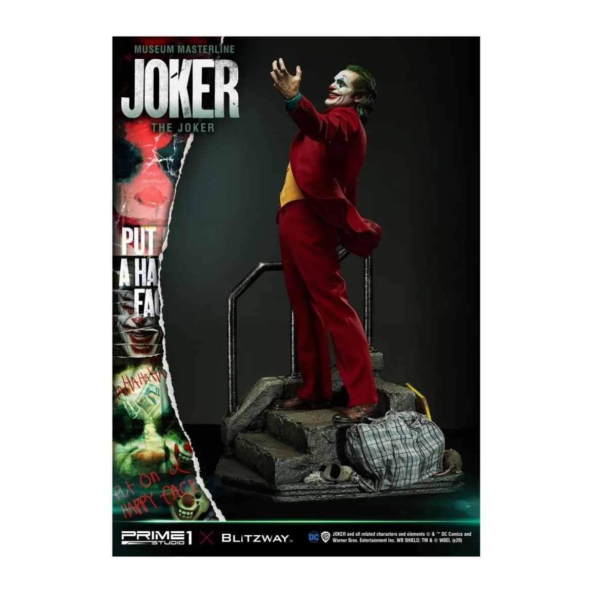 Prime 1 Studio - The Joker Museum Masterline 1/3 - Joker Bonus Version