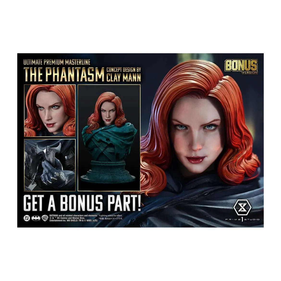Prime 1 Studio - The Phantasm (Concept Design by Clay Mann) Bonus Version - Ultimate Premium Masterline Series 1/4