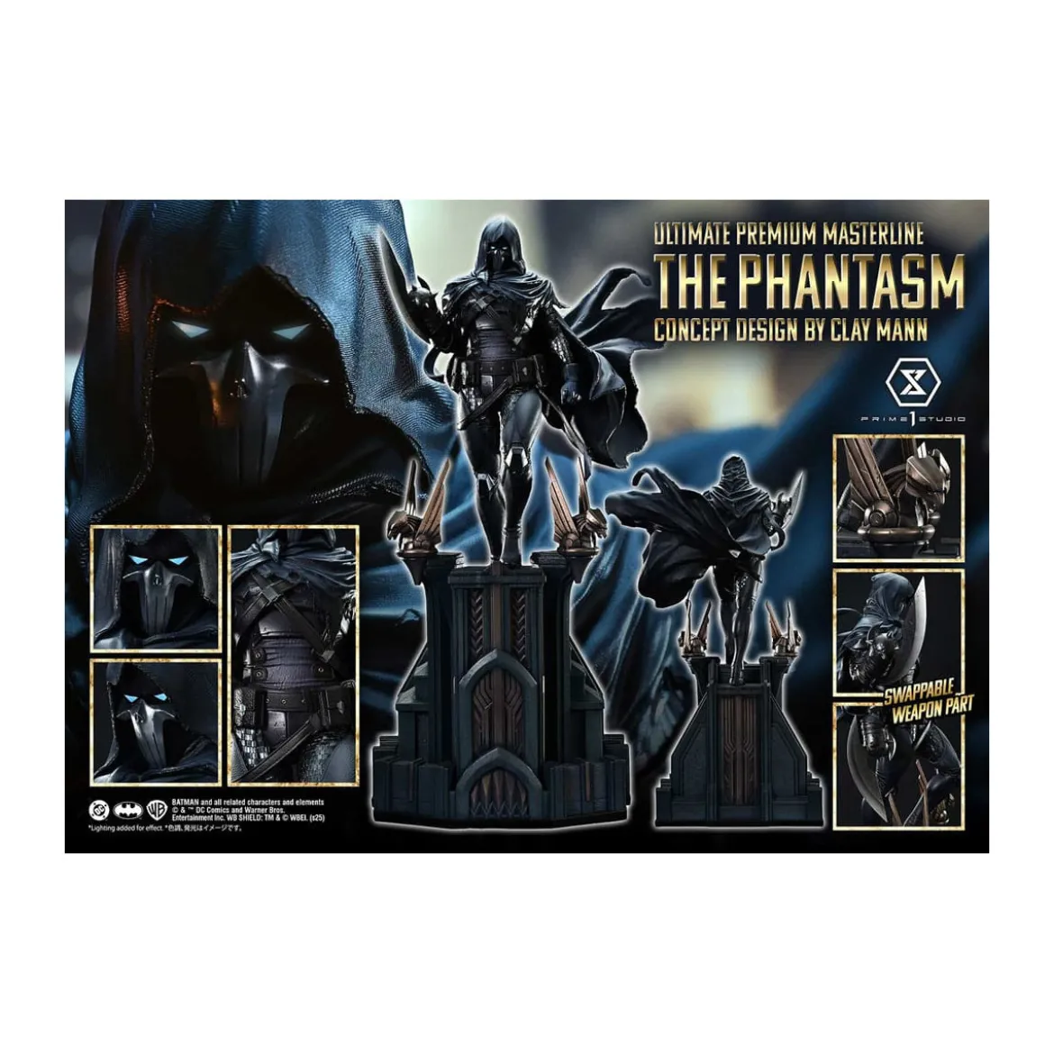 Prime 1 Studio - The Phantasm (Concept Design by Clay Mann) Bonus Version - Ultimate Premium Masterline Series 1/4
