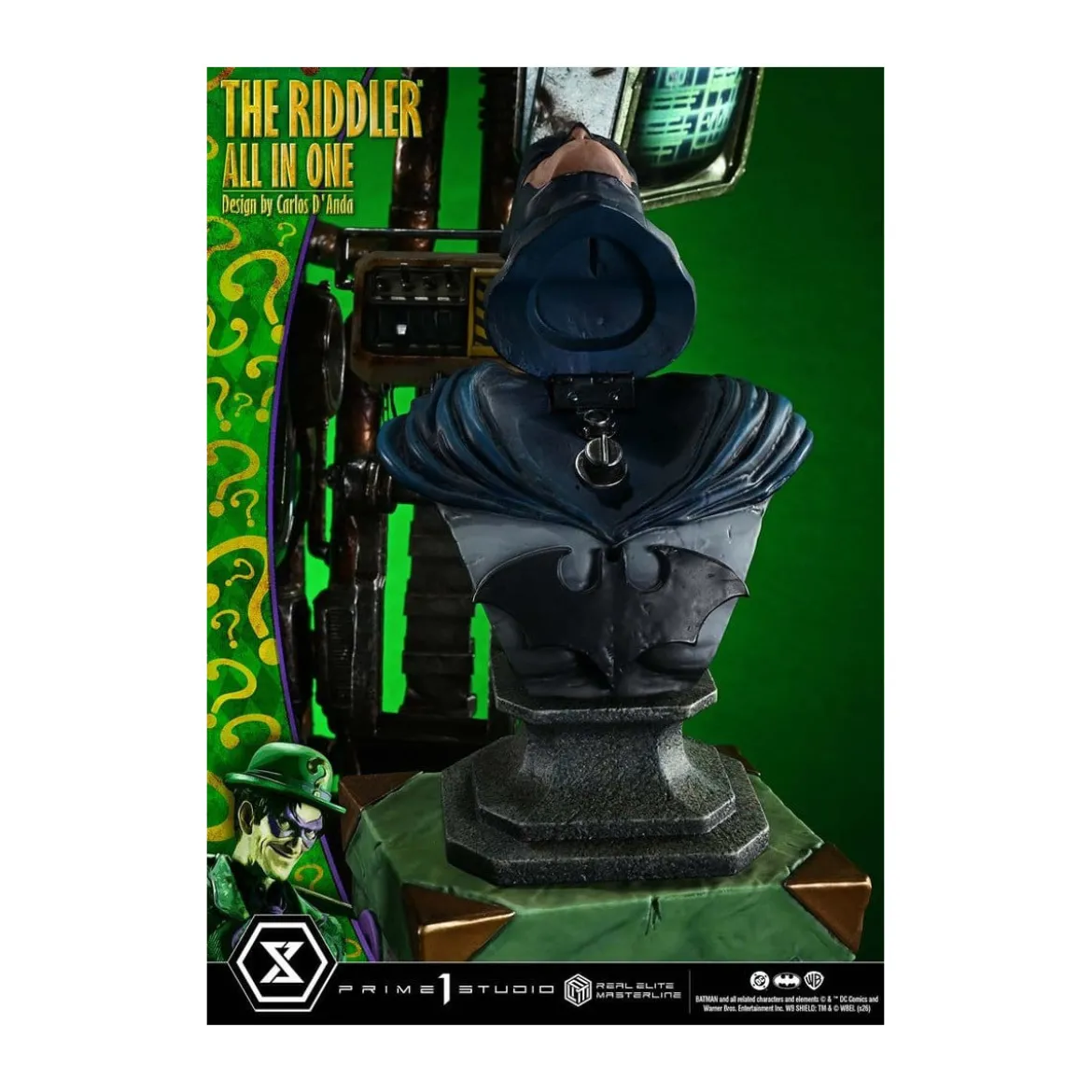 Prime 1 Studio - The Riddler All In One (Design by Carlos D'Anda) - Real Elite Masterline Series 1/3