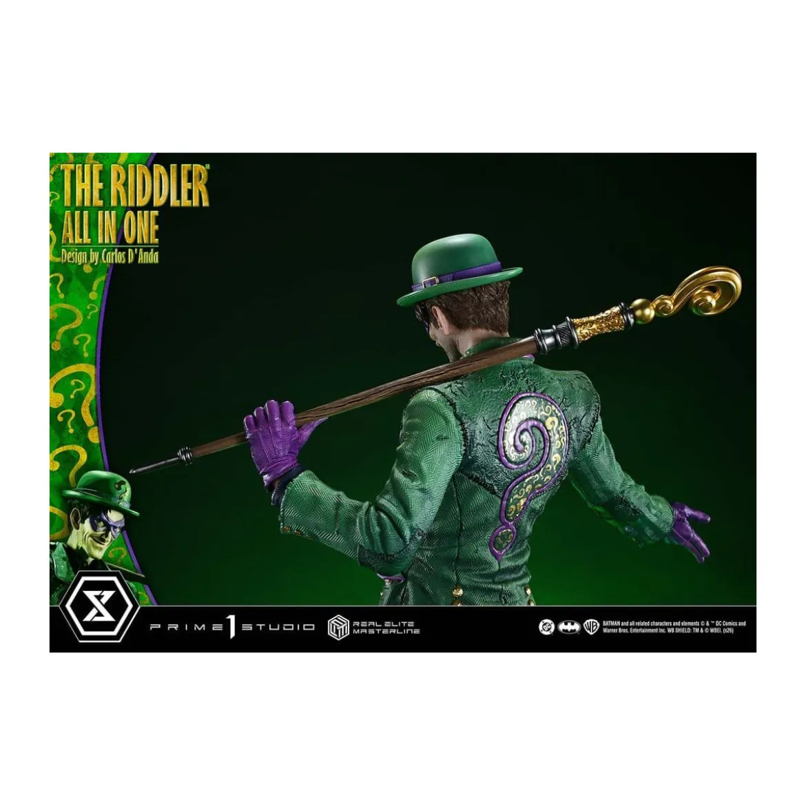 Prime 1 Studio - The Riddler All In One (Design by Carlos D'Anda) - Real Elite Masterline Series 1/3