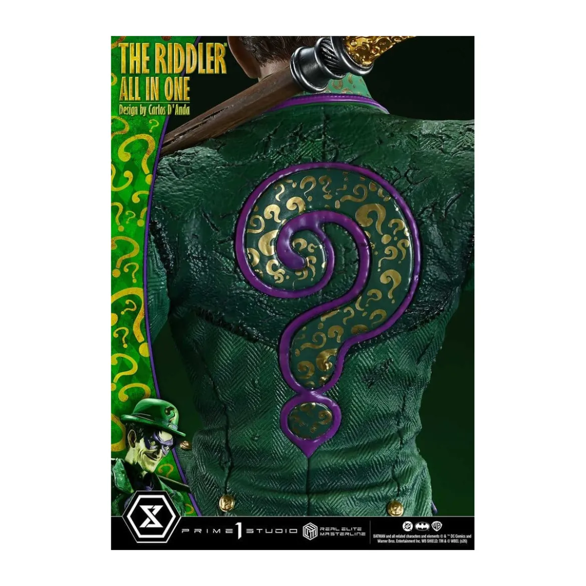 Prime 1 Studio - The Riddler All In One (Design by Carlos D'Anda) - Real Elite Masterline Series 1/3