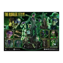 Prime 1 Studio - The Riddler All In One (Design by Carlos D'Anda) - Real Elite Masterline Series 1/3