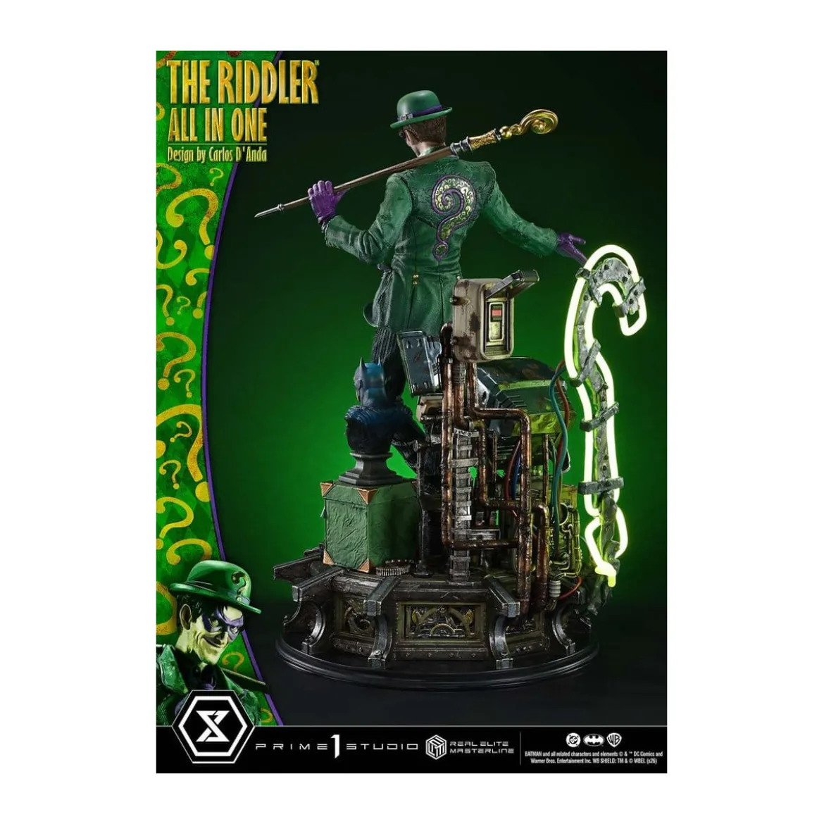 Prime 1 Studio - The Riddler All In One (Design by Carlos D'Anda) - Real Elite Masterline Series 1/3