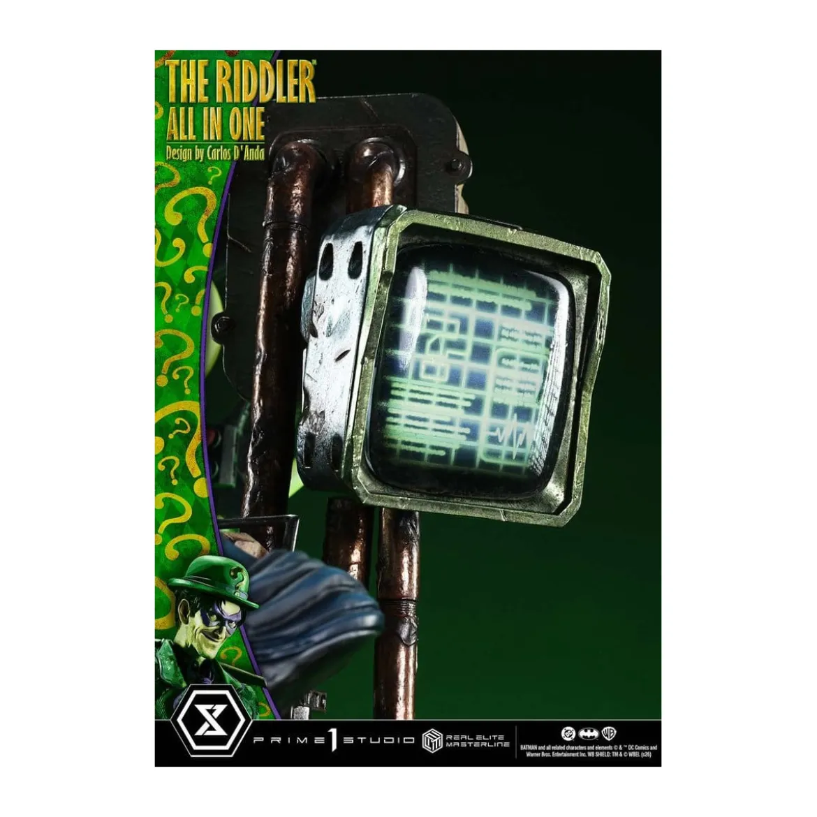 Prime 1 Studio - The Riddler All In One (Design by Carlos D'Anda) - Real Elite Masterline Series 1/3
