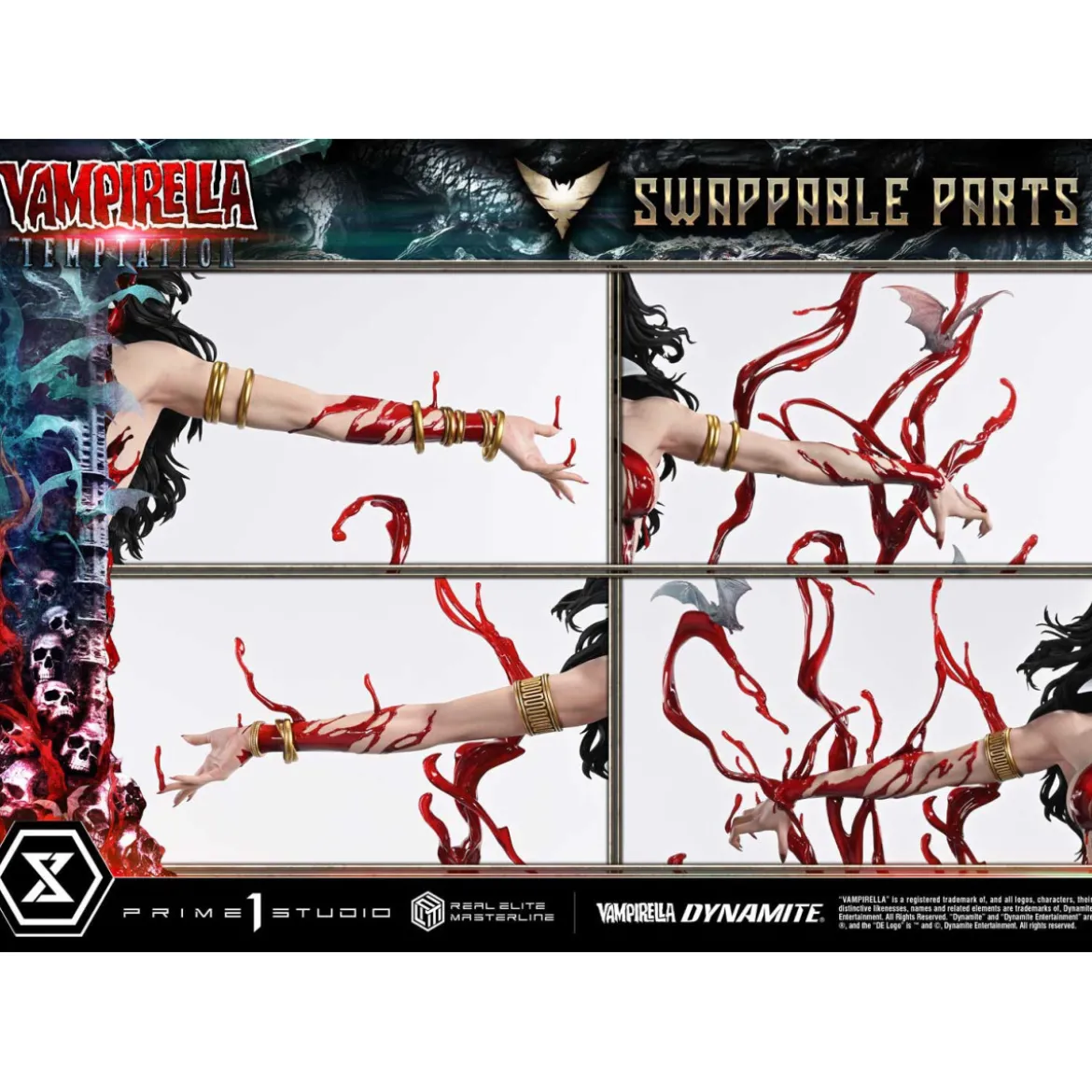 Prime 1 Studio - VAMPIRELLA TEMPTATION Bonus version - Real Elite Masterline Series 1/3