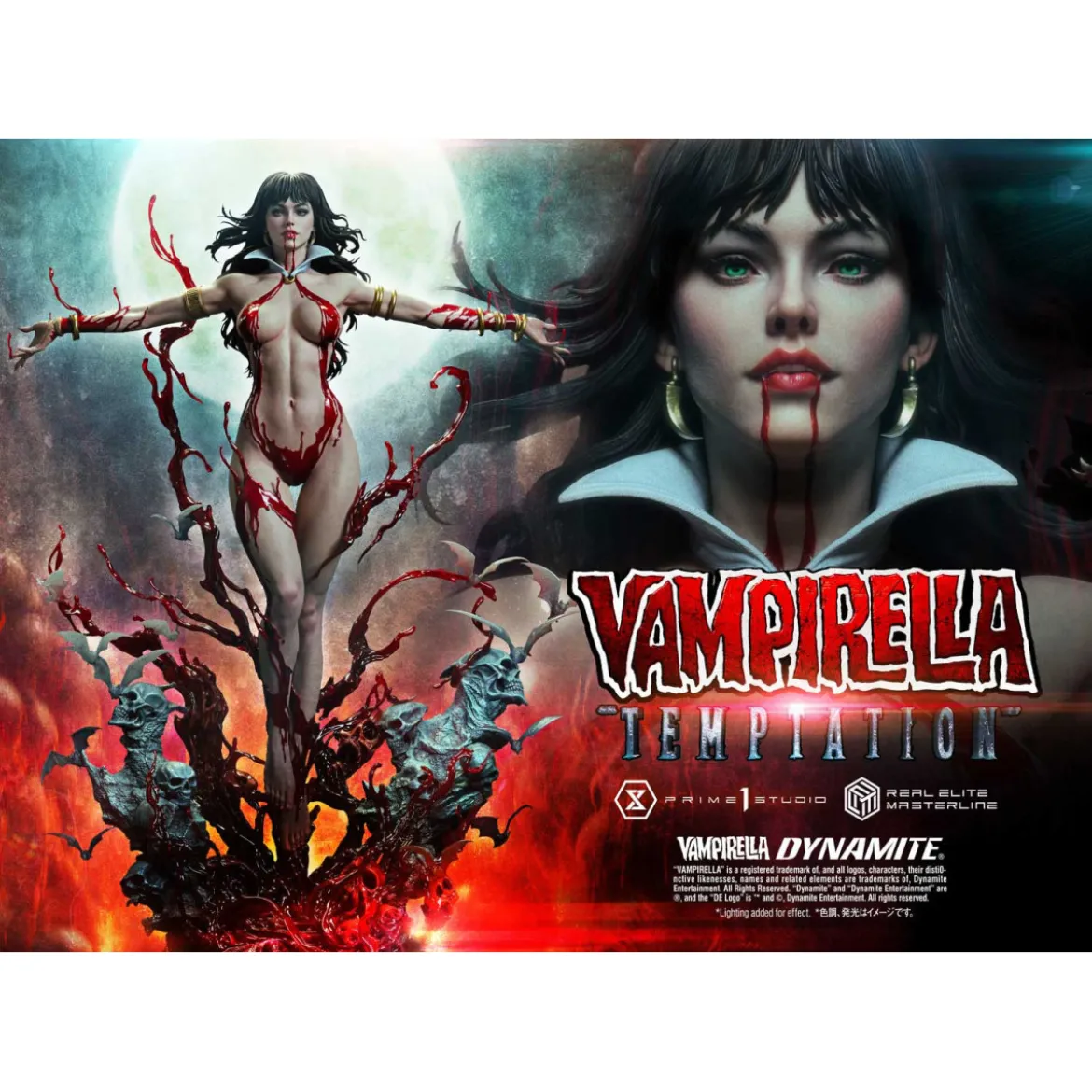 Prime 1 Studio - VAMPIRELLA TEMPTATION Bonus version - Real Elite Masterline Series 1/3
