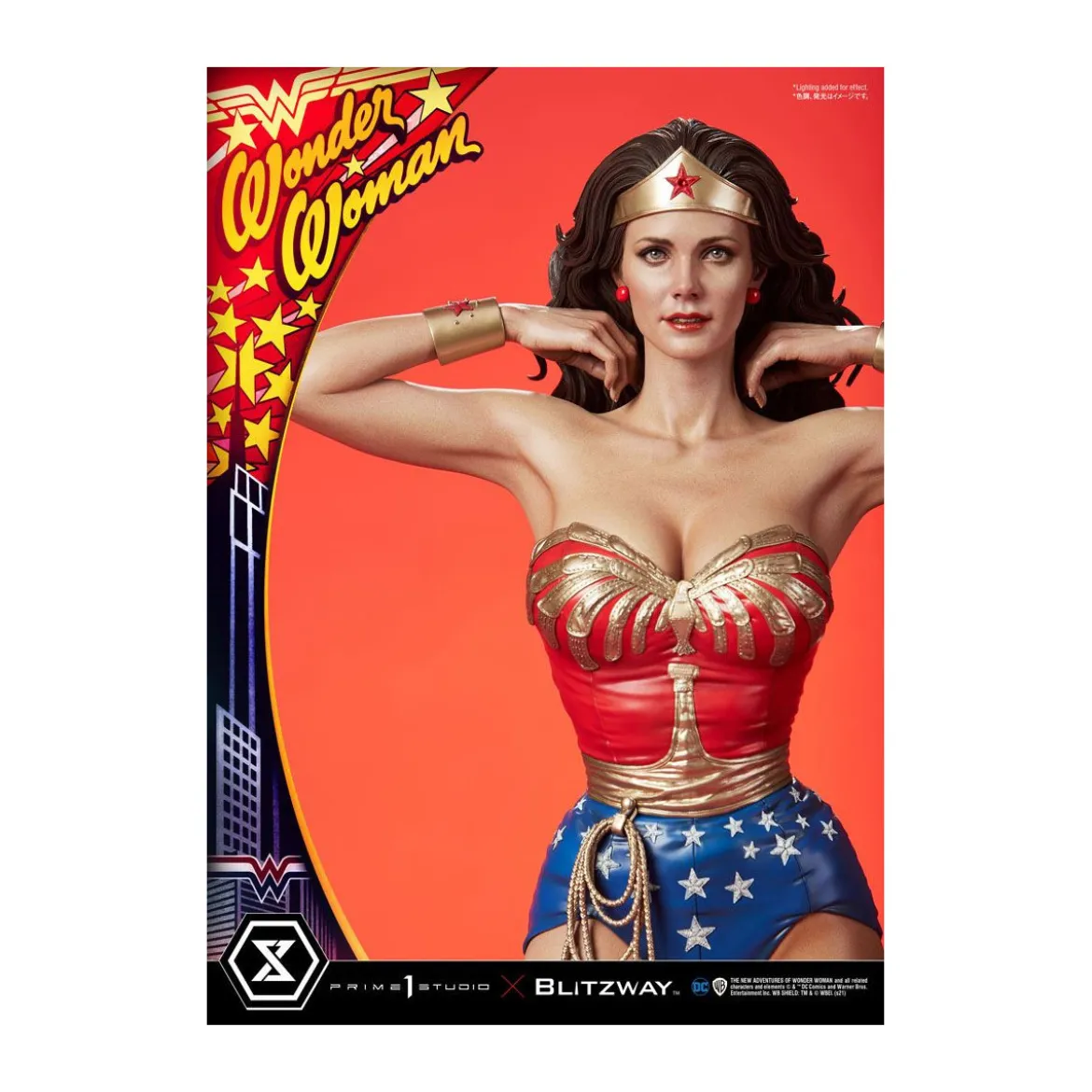 Prime 1 Studio X Blitzway DC Comics - Lynda Carter Wonder Woman 1975 1/3 Statue