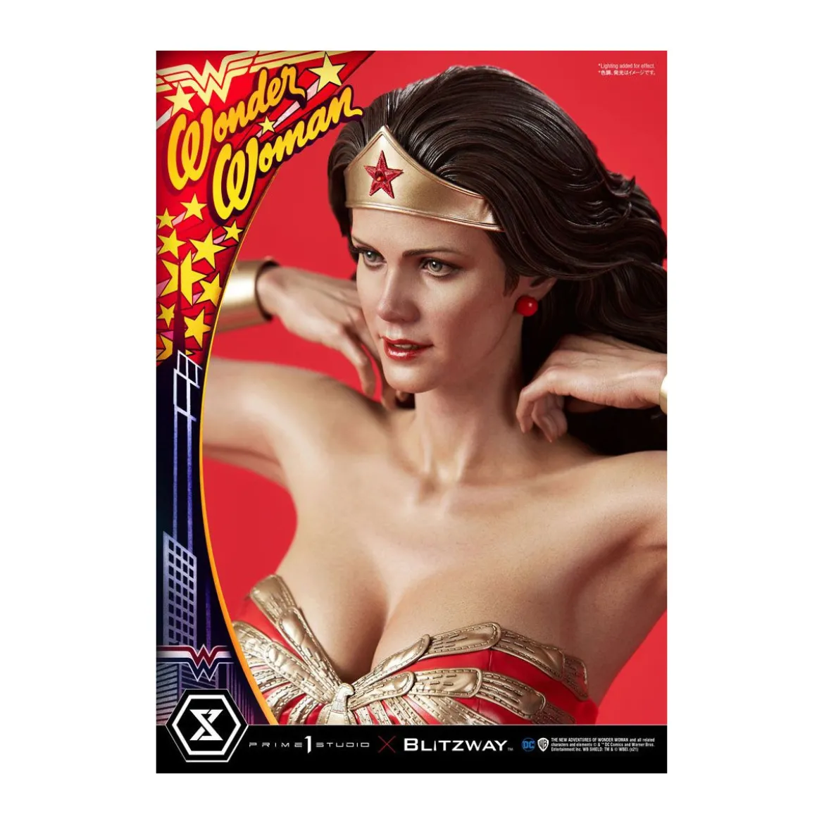 Prime 1 Studio X Blitzway DC Comics - Lynda Carter Wonder Woman 1975 1/3 Statue