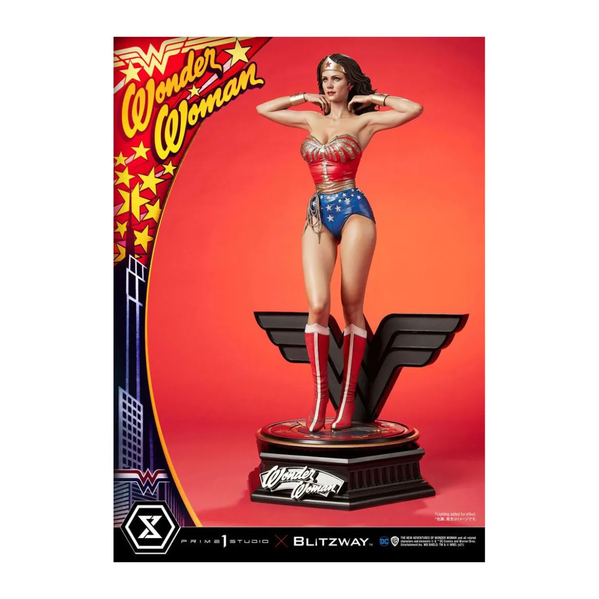 Prime 1 Studio X Blitzway DC Comics - Lynda Carter Wonder Woman 1975 1/3 Statue