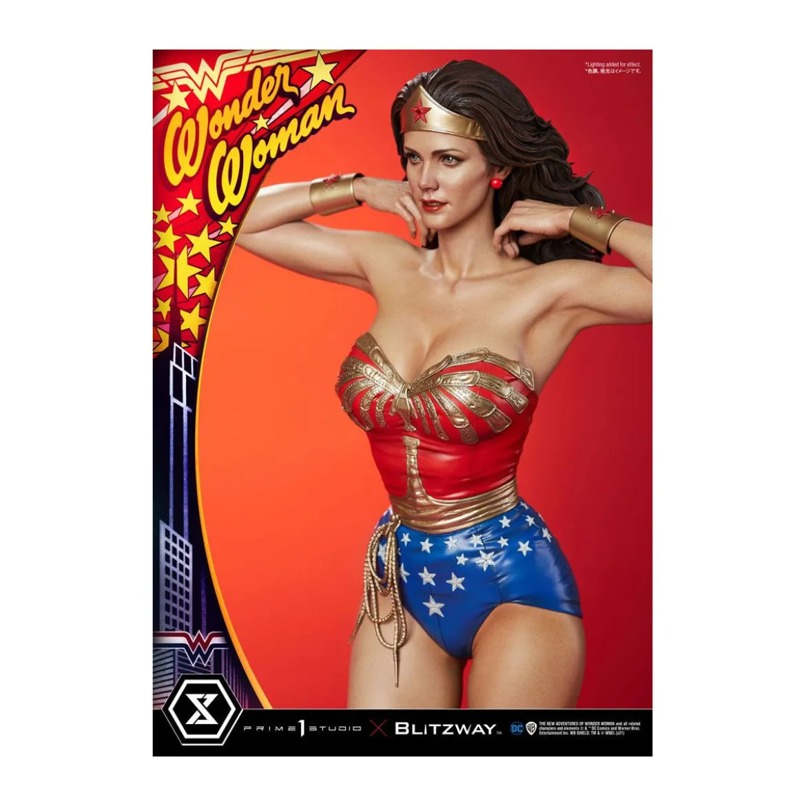 Prime 1 Studio X Blitzway DC Comics - Lynda Carter Wonder Woman 1975 1/3 Statue