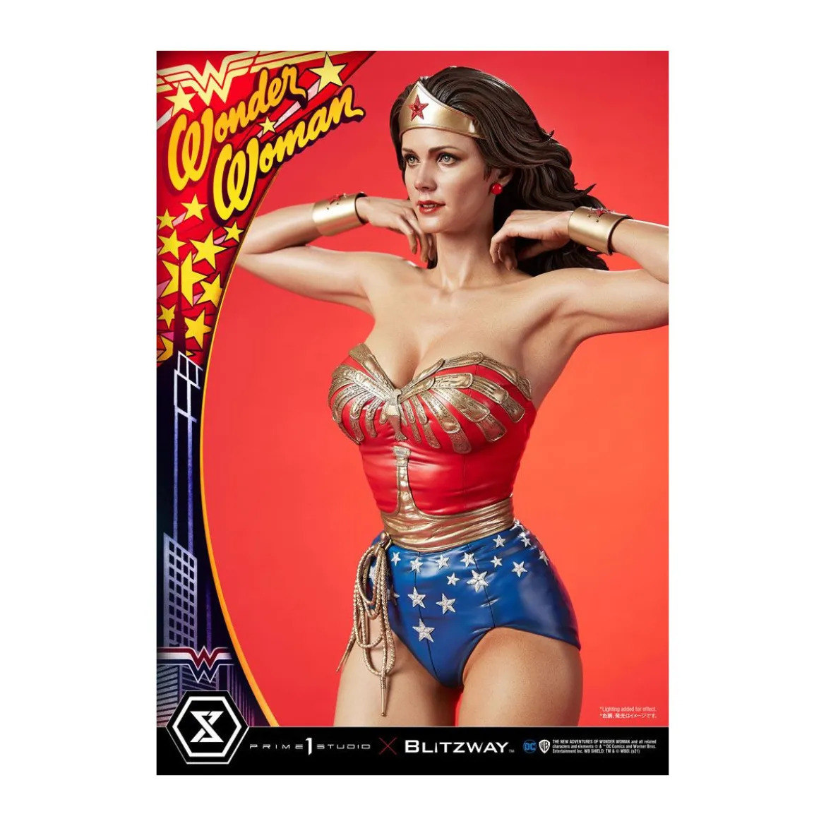 Prime 1 Studio X Blitzway DC Comics - Lynda Carter Wonder Woman 1975 1/3 Statue