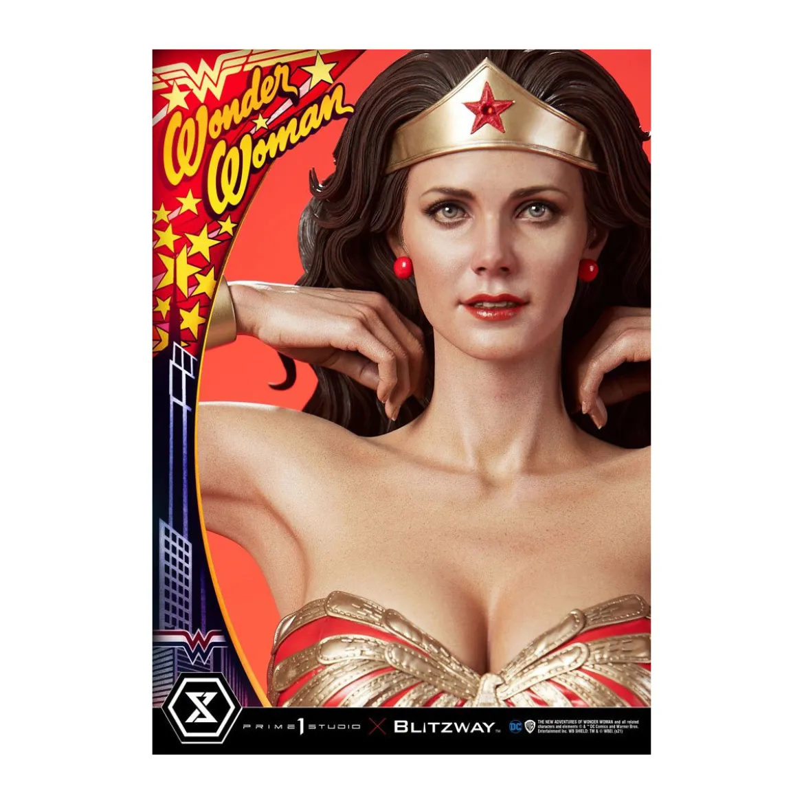 Prime 1 Studio X Blitzway DC Comics - Lynda Carter Wonder Woman 1975 1/3 Statue