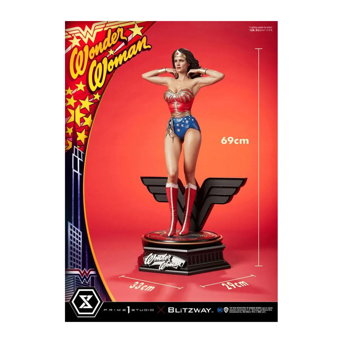 Prime 1 Studio X Blitzway DC Comics - Lynda Carter Wonder Woman 1975 1/3 Statue