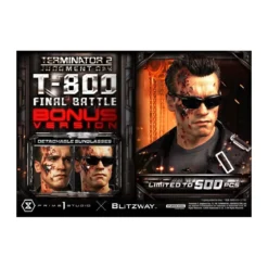 Prime 1 - Terminator 2 Judgment Day T-800 Final Battle Deluxe Bonus Version - Museum Masterline Series 1/3