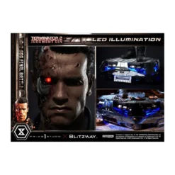 Prime 1 - Terminator 2 Judgment Day T-800 Final Battle Deluxe Bonus Version - Museum Masterline Series 1/3