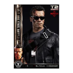 Prime 1 - Terminator 2 Judgment Day T-800 Final Battle Deluxe Bonus Version - Museum Masterline Series 1/3